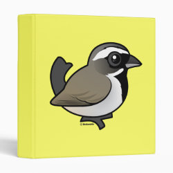 Black-throated Sparrow Avery Signature Binder 8.5x11