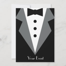 Black Tie Affair Invitation | Zazzle