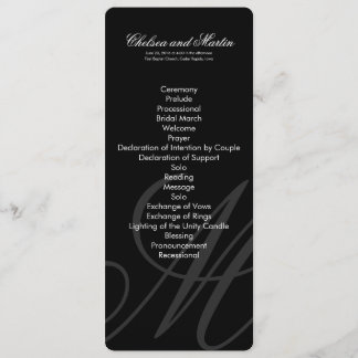 Black Tie | Black White | Program
