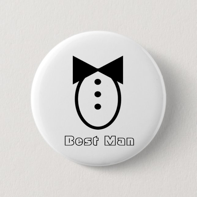 black tie button (Front)