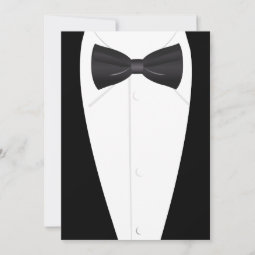 Black Tie, Cocktail Party Invitations | Zazzle