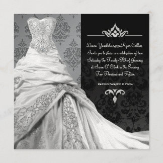 Black Tie Destination Invitation