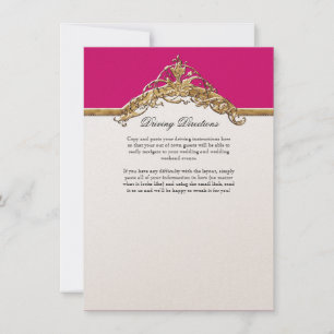 Black Tie Elegance 2, Golden Wedding Invitations