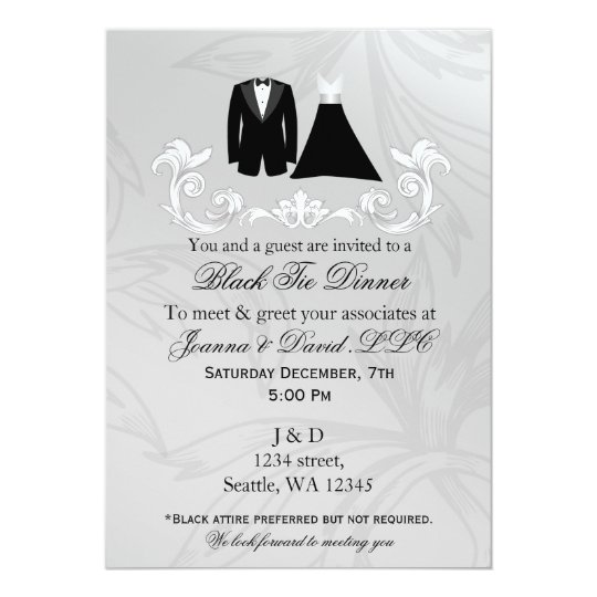 Black Tie Gala Invitation 9