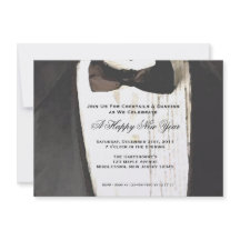 Black Tie Formal Occassion Invitation