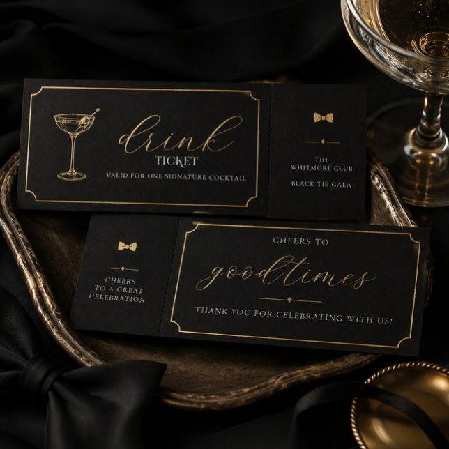 Black Tie Gala Drink Ticket (Creator Uploaded)