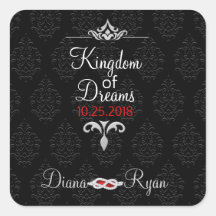 Black Tie Gift Stickers