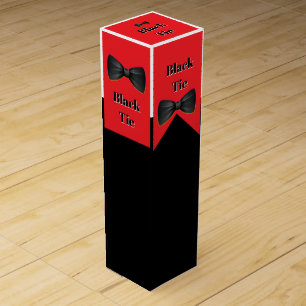 Black Tie Red               Wine Box