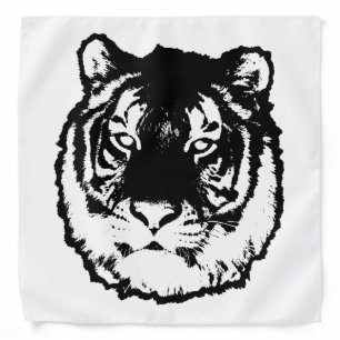 Black tiger bandana