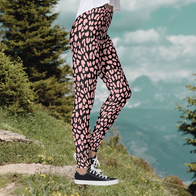 Black Tiger Print  Leggings (Creator Uploaded)