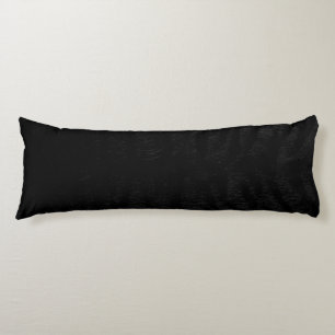 Black Tiger Skin Print New Body Pillow