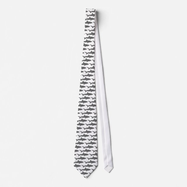 Black Tip Shark tie (Front)