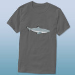 Black Tipped Reef Shark T-Shirt<br><div class="desc">A fun and not particularly sinister black-tipped reef shark,  perfect for anyone who loves ocean live.  Original art by Nic Squirrell.</div>