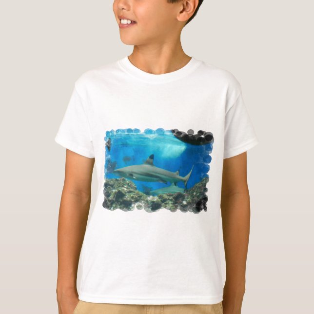 black-tipped-shark-1.jpg T-Shirt (Front)