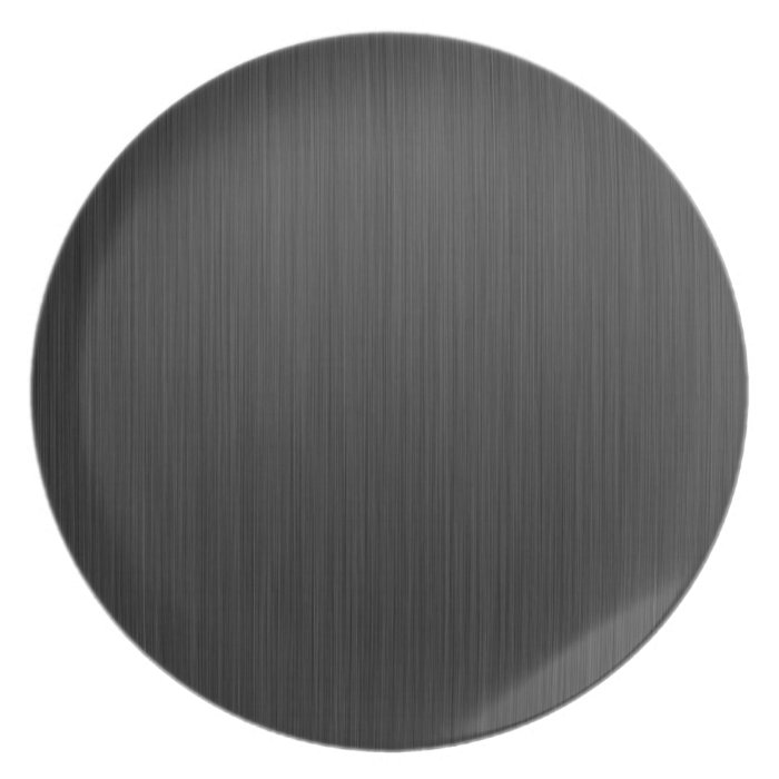 Black Titanium Dinner Plate