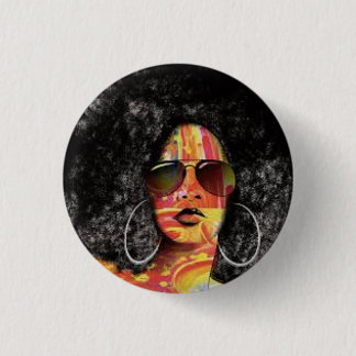 Black to power pinback button