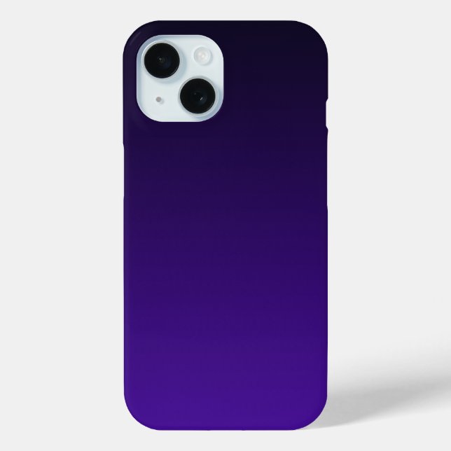Black to Purple Gradient Case-Mate iPhone Case (Back)