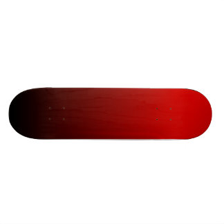 Black to Red Gradient Skateboard Deck