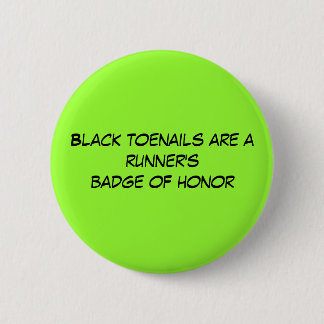 Black toenails are a runner's badge of honor button