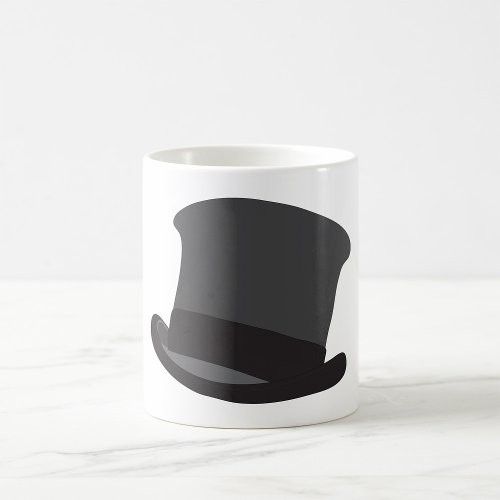 Black Top Hat Coffee Mug