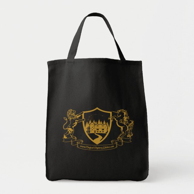 Black Tote Bag (Front)