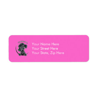 Black Toy Poodle IAAM Label