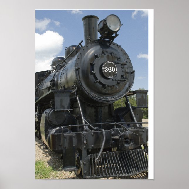 Black Train Poster (Front)