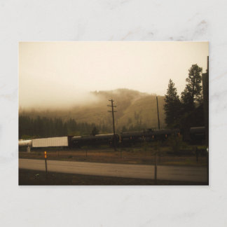 Black Train's a comin' Postcard