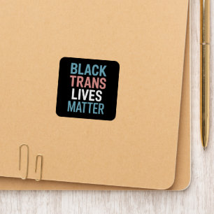 Black Trans LGBTQ Support Lives Matter Transgender Patch