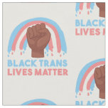 black trans lives matter fabric