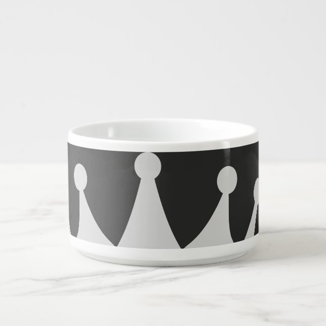 Black Tray Bowl (Center)