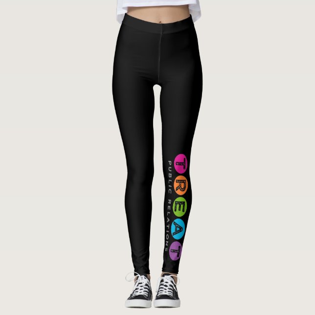Black Treat PR Leggings (Front)