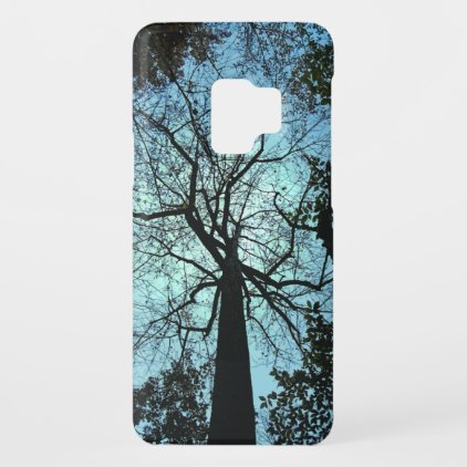 Black Tree Branches Blue Sky Galaxy S9 Case