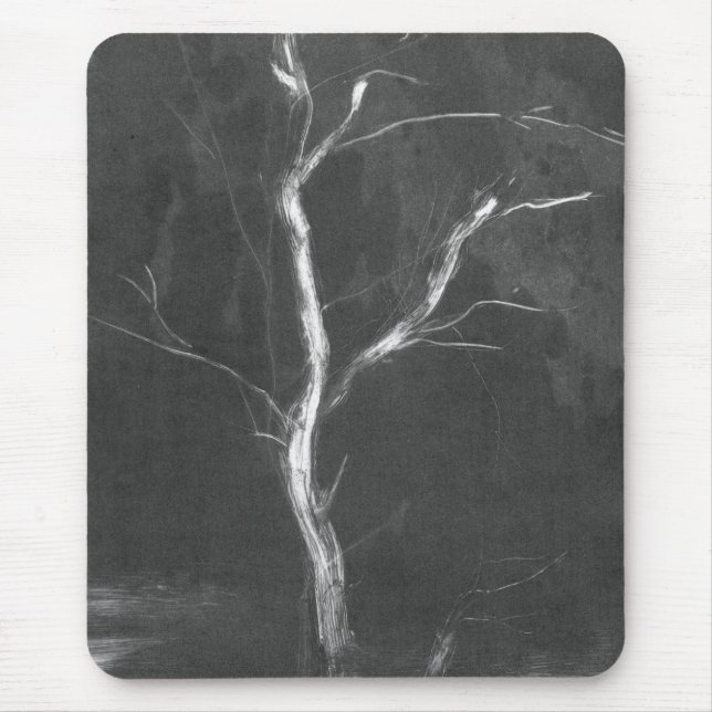 Black Tree Mousepad (Front)