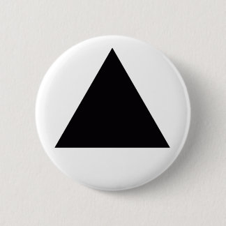 black triangle pinback button