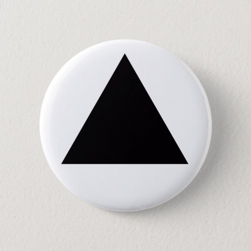 black triangle pinback button