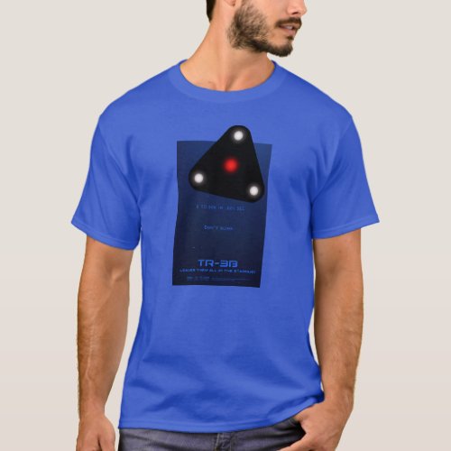 Black Triangle TR_3B UFO T_Shirt