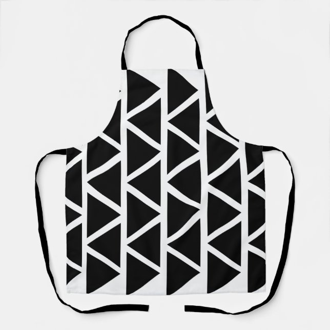 Black Triangles Apron (Front)