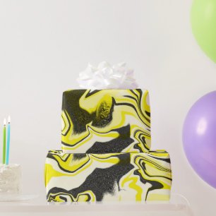 Black Turbo Light  Wrapping Paper