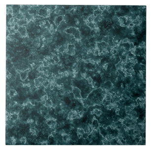 Black turquoise marble ceramic tile