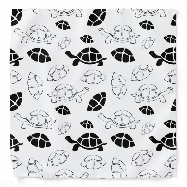 Black Turtle Bandana (Front)