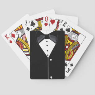 Black Tuxedo Poker Cards