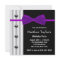 Black Tuxedo Purple Bow Tie Mens Birthday Party
