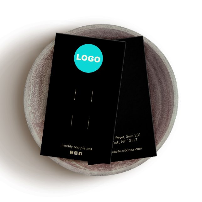 Black Two Add Logo Hair Clip Accessory  Display (Creator Uploaded)