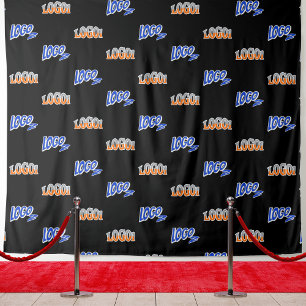 Black Two Logo Business Company Backdrop