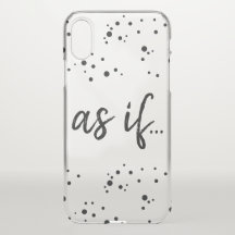 Black Typography As If Funny Sarcastic