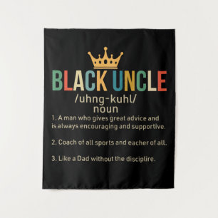 Black Uncle Definition Proud Uncle Tapestry
