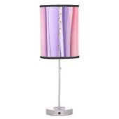 Black Unicorn Pink Ears  Table Lamp (Back)