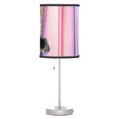 Black Unicorn Pink Ears  Table Lamp (Right)