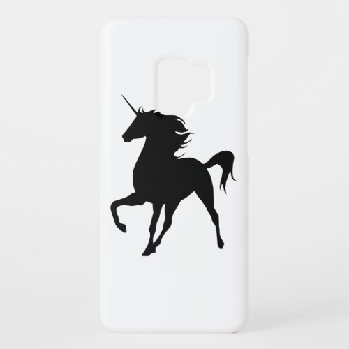 Black Unicorn Silhouette Motorola RAZR Case